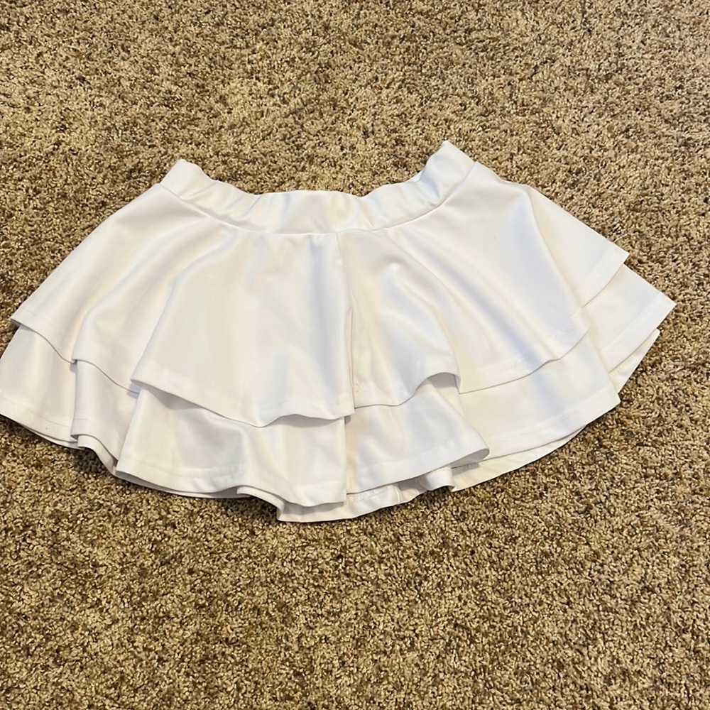 White miniskirt from Amazon
